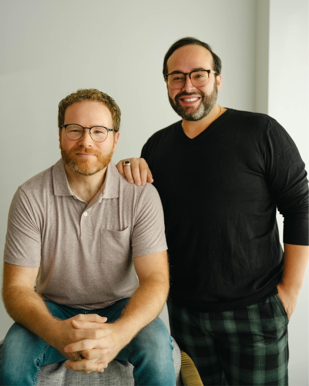 Mitchell Bage and Luis Santiago of Maison de Campagne, speakers at RESACON, specializing in home staging inventory management strategies.